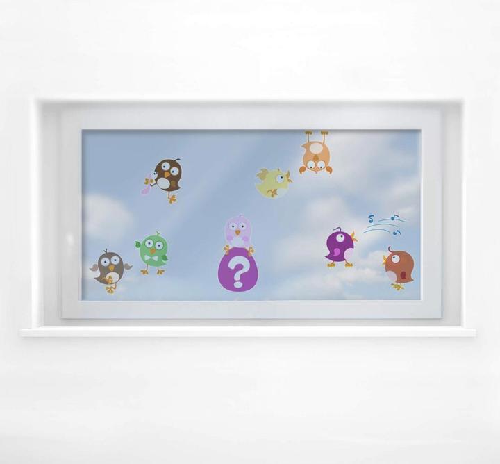Image du produit Trenddeko Set d'oiseaux fous (100 x 115 cm)