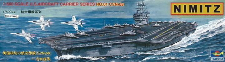 Produktbild Trumpeter Flugzeugträger USS Nimitz CVN 68
