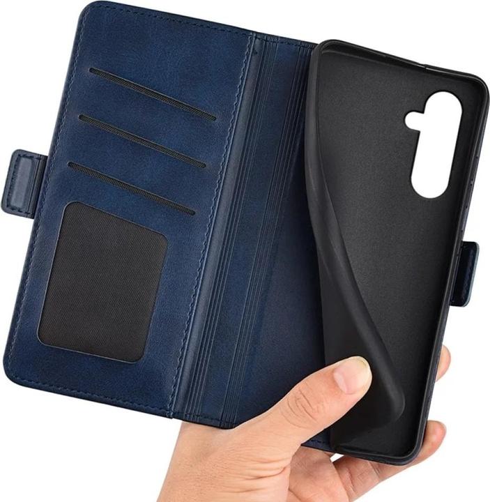Produktbild Screenguard CardLounge Samsung Galaxy A35 5G Leder Hülle (Samsung Galaxy A35)