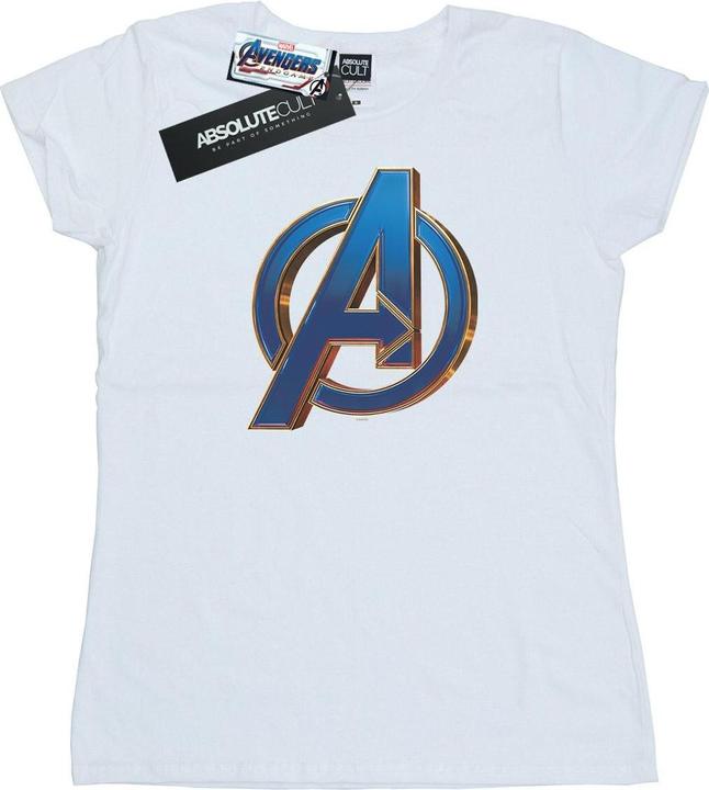 Avengers Endgame Heroic Logo TShirt aus Baumwolle