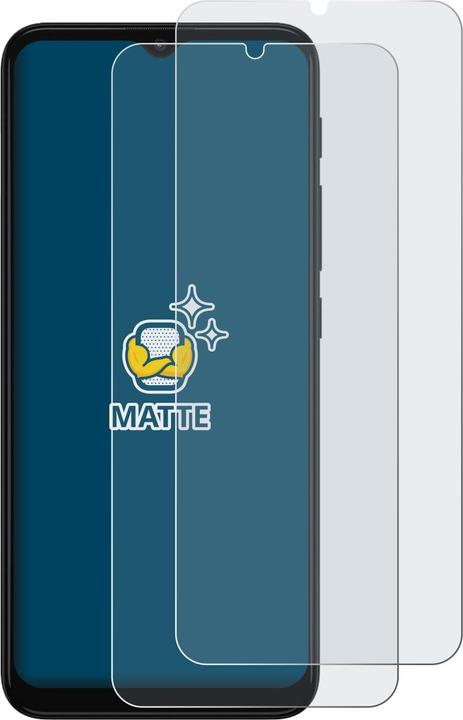 Actual product image BROTECT Anti-glare screen protector matt (2 Piece, Motorola Moto G30)