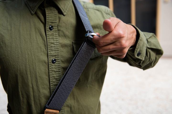Actual product image Peak Design slide lite (Shoulder strap, Neck belt)