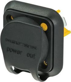 Actual product image Neutrik SCNAC-FPX, Black, Yellow, Rubber, 1 pc(s)