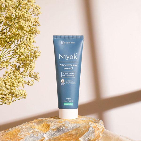 Produktbild Niyok Zahncreme Kokosöl Spearmint 75 ml (75 ml)