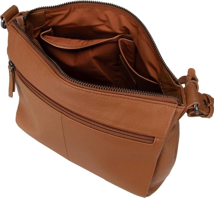 Actual product image Burkely Lush Lucy Ladies Shoulder Bag - Cognac