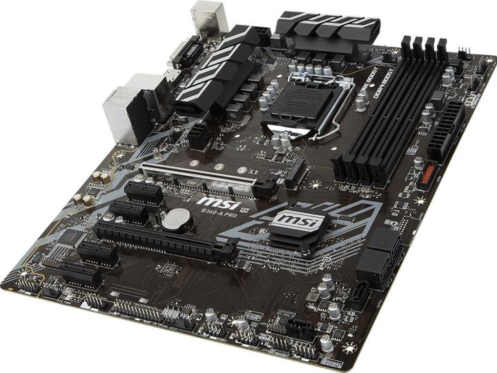 Actual product image MSI B360-A Pro (LGA 1151, Intel B360, ATX)