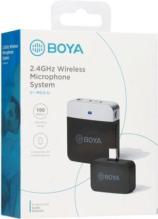 Produktbild Boya BY-M1LV-U 2.4G Mini Wireless Microphone - for USB Type-C devices