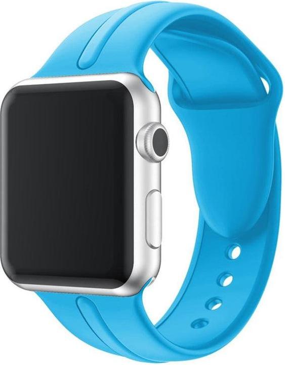Immagine prodotto Hermex Apple Watch 44mm / 42mm Silicone Strap S/M BLUE (42 mm, 44 mm, Silicone)