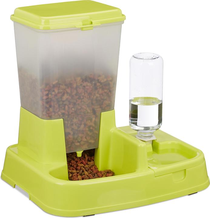 Immagine prodotto Relaxdays Distributore di cibo e acqua 2 in 1 (4 l)
