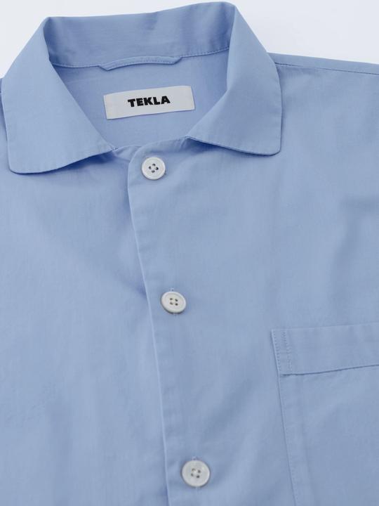 Produktbild Tekla Pyjama Oberteil hellblau (36)