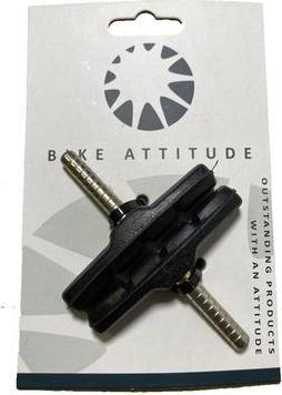Actual product image Bike Attitude Brake shoe with bolt HC692 cantilever (Rubber)