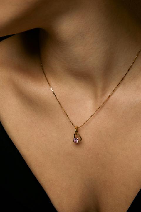 Produktbild Hey Harper Locked Love Charm (14k Gold plattiert Edelstahl und PVD-Beschichtung)