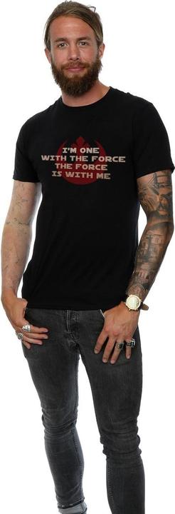 Immagine prodotto Star Wars Rogue One I'm One With The Force Red Maglietta Uomo (XL)
