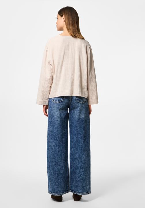 Actual product image Pieces PCSASTINA GEBUNDENE Musselin Oberteil (M)