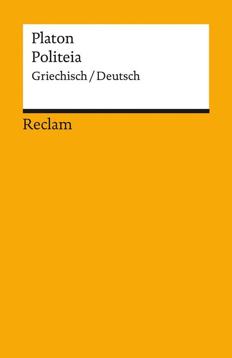 Produktbild Politeia / Der Staat (Deutsch, Griechisch, Platon, Gernot Krapinger, 2023)