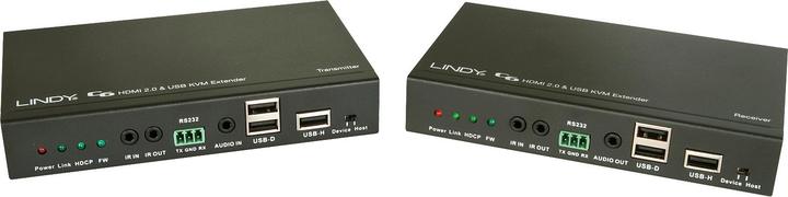 Produktbild Lindy C6 HDMI 4K and USB 2.0 Extender