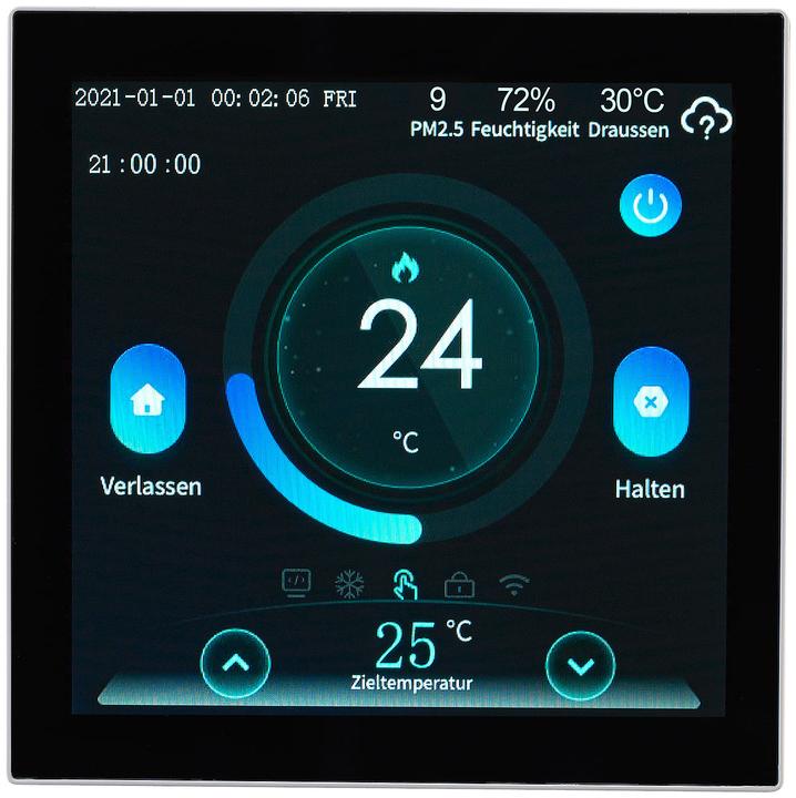 Actual product image Revolt WLAN floor heating thermostat