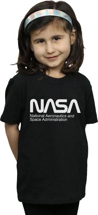 Actual product image Nasa Girls Aeronautics And Space Cotton T-Shirt (140, 146)