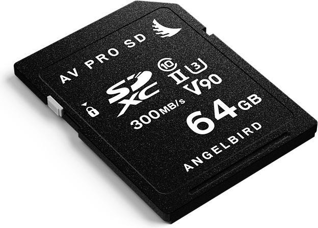Produktbild Angelbird AV PRO V90 (64 GB, SDXC, U3, UHS-II)