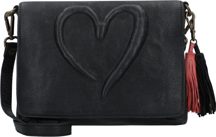 Taschendieb Herzweg Umhängetasche Leder 29 cm