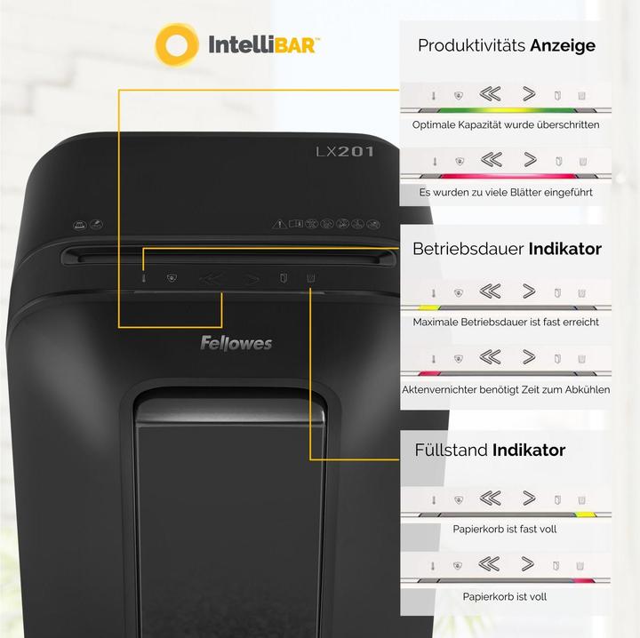 Immagine prodotto Fellowes Powershred LX201 (Microtaglio)