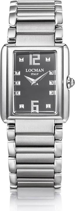 Locman Italy Damenuhr Giannutri anthrazit Titan / Stahl Ref. 670 (Analoguhr, 36 mm)