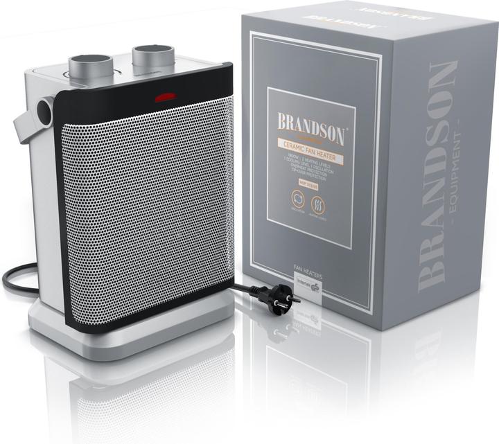 Produktbild Brandson Heizlüfter - Keramikheizlüfter 1800 W, Keramikheizgerät mit Temperaturregelung & Lüfterfunktion (1800 W)