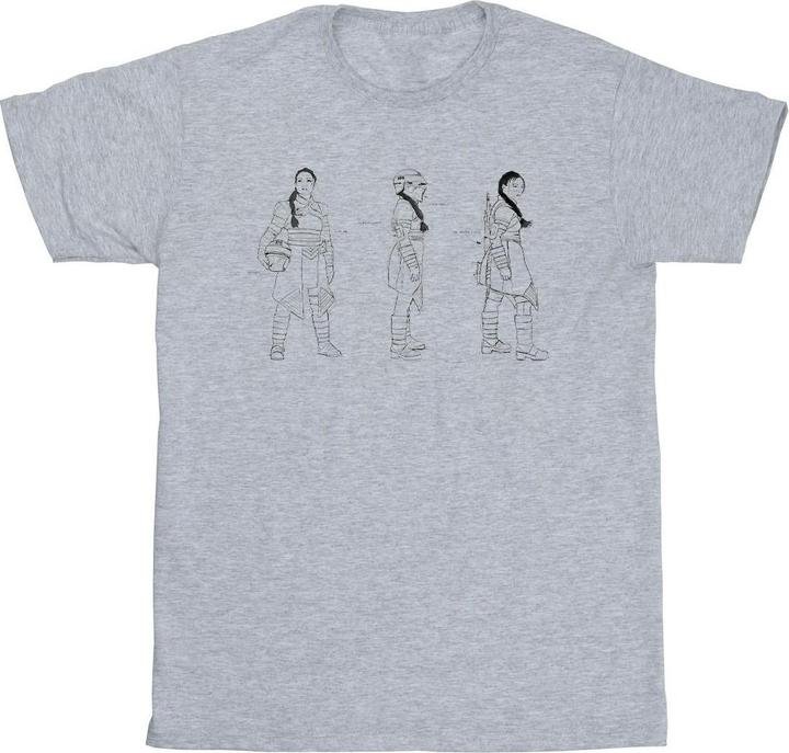 Star Wars The Book Of Boba Fett Fennec Concept TShirt (S)