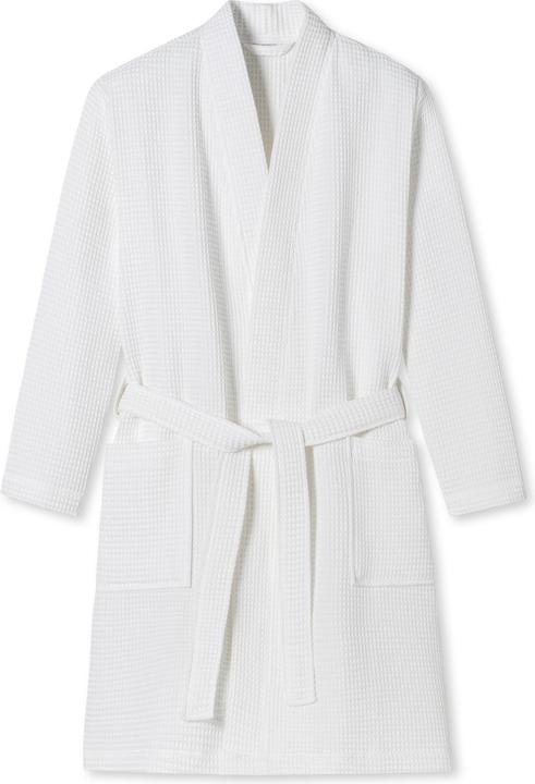 Schiesser Piqué gaufré - Organic Cotton Peignoir de bain / robe de chambre (M)