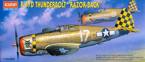 Produktbild Academy P47 Thunderbolt Razorback (12492)