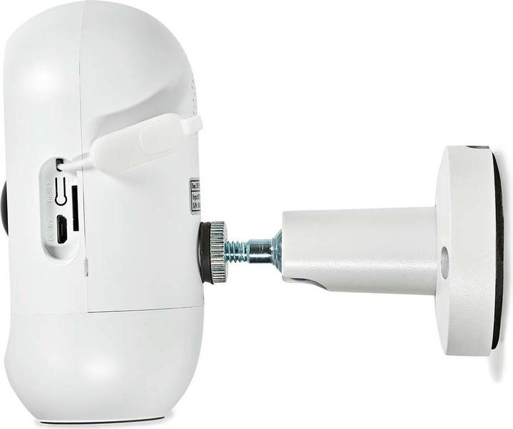 Actual product image Nedis SmartLife Outdoor Camera Wi-Fi 1920x1080 IP65 Max. Battery life: 6 months Cloud Storage ( (1920 x 1080 Pixels)