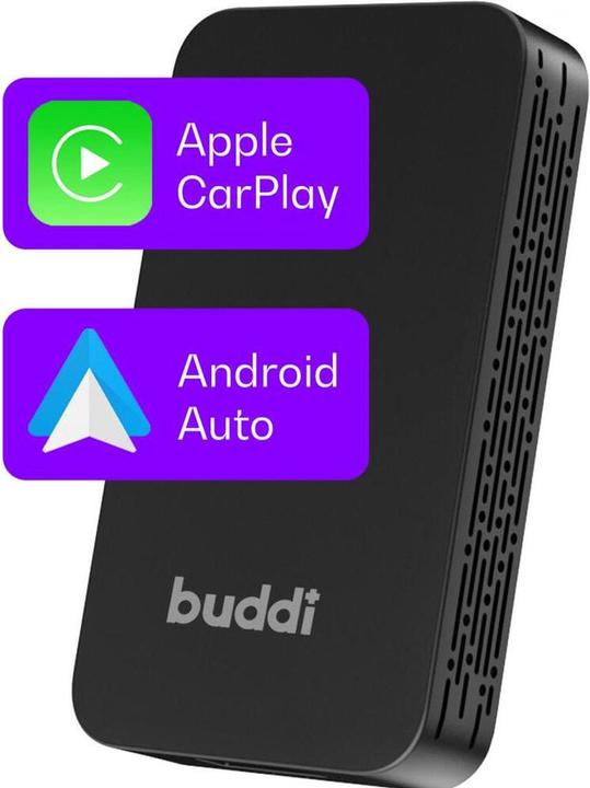 Produktbild Buddi Play 2 Bluetooth Adapter Apple Carplay & Android Auto (Empfänger)