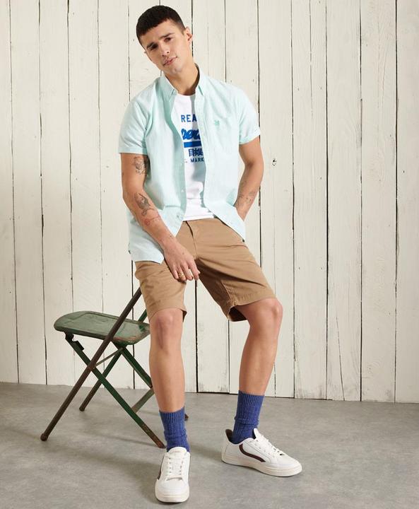 Superdry klassisches hemd oxford university en coton bio (XL)