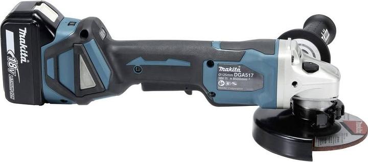 Produktbild Makita 18V Akku-Winkelschleifer DGA517RTJ (125 mm)