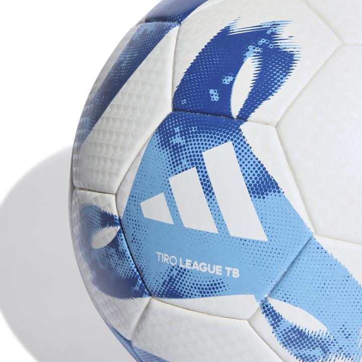 Produktbild adidas Fussball Tiro League thermisch verklebt weiss-blau HT2429 (5) (5)