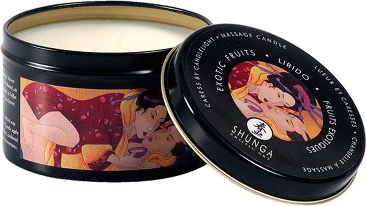 Productafbeelding Shunga Massagekaars Libido Exotische Vruchten (200 ml)