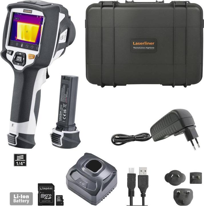 Image du produit Laserliner ThermoCamera HighSense Pro Caméra thermique -20 à +650°C 384 x 288 pixels 9Hz