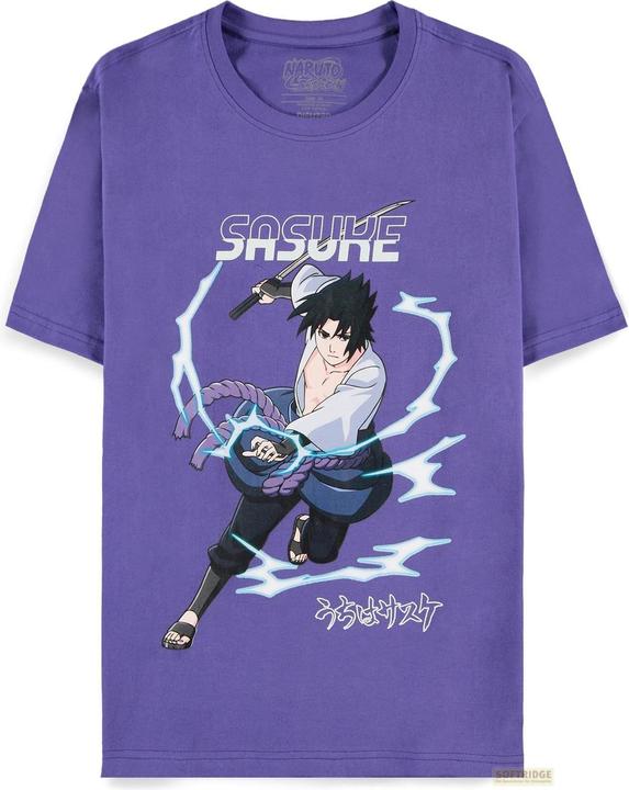 Difuzed NARUTO - Sasuke Purple - T-Shirt Homme (XL) (XL)