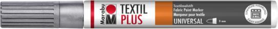 Actual product image Marabu Textile Painter plus (Silver, 3 mm, 1 x)