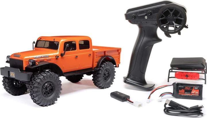 Actual product image Axial Scale Crawler SCX24 Dodge Power Wagon Orange, 1:24, RTR (RTR Ready-to-Run)