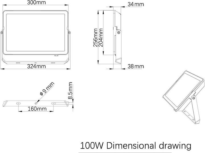 Actual product image Philips Projectline (9500 lm, IP65)