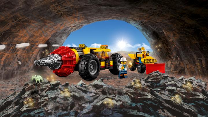 Immagine prodotto LEGO Attrezzature di perforazione pesante per l'industria mineraria (60186, LEGO City)