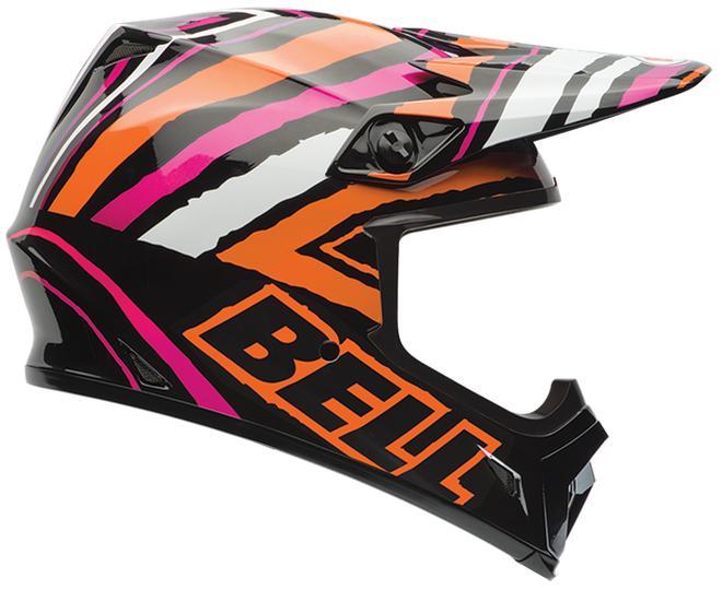 Bell MX-9 TAGGER SCRUB PINK Crosshelm sw-pink-orange XS (XS)