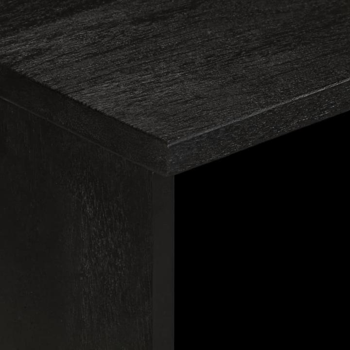 Image du produit VidaXL Armoire TV Lowboard Meuble TV Noir Matériaux dérivés du bois (70 x 33 x 46 cm)