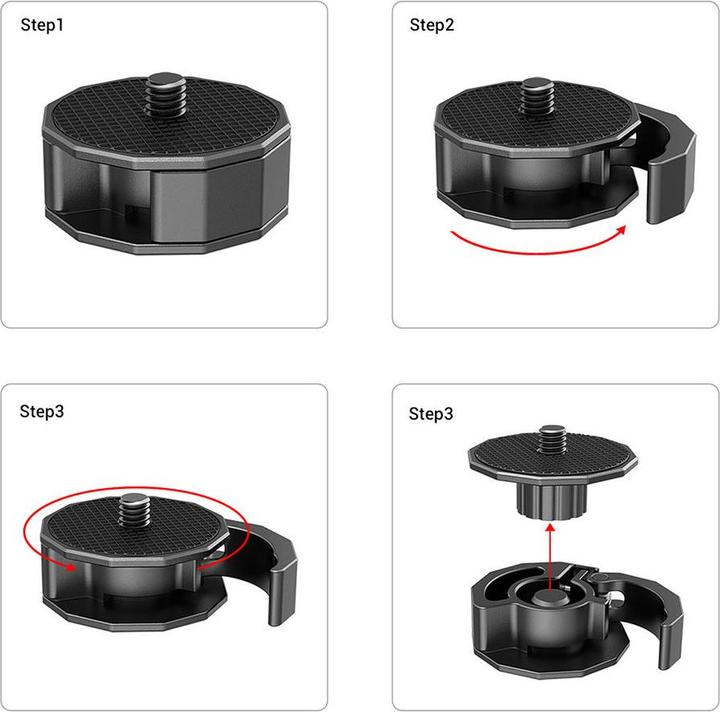 Actual product image SmallRig Universal Quick Release Adapter - BSS2714