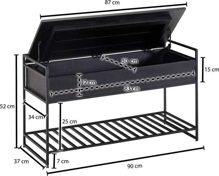 Actual product image Wohnling with (90 cm)