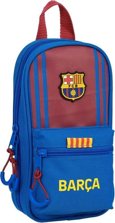 FC Barcelona Rucksack mit Federtaschen F.C. Barcelona Granatrot Marineblau