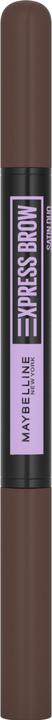 Actual product image Maybelline New York Brow Satin Duo 04 Dark Brown (4 Dark Brown)