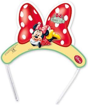 Actual product image Procos 6 Minnies Bistrot Schleifchen Haarreifen