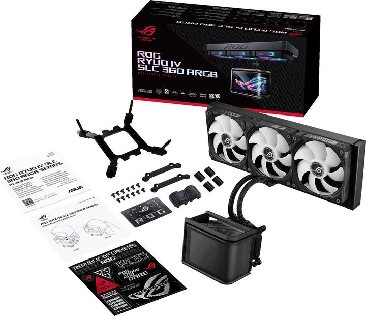 Actual product image ASUS Wak Rog Ryuo Iv Slc 360 Argb